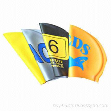 Swim Cap, Made of 100% Silicone, Measures 22 x 19cm, Suitable for Men and Women